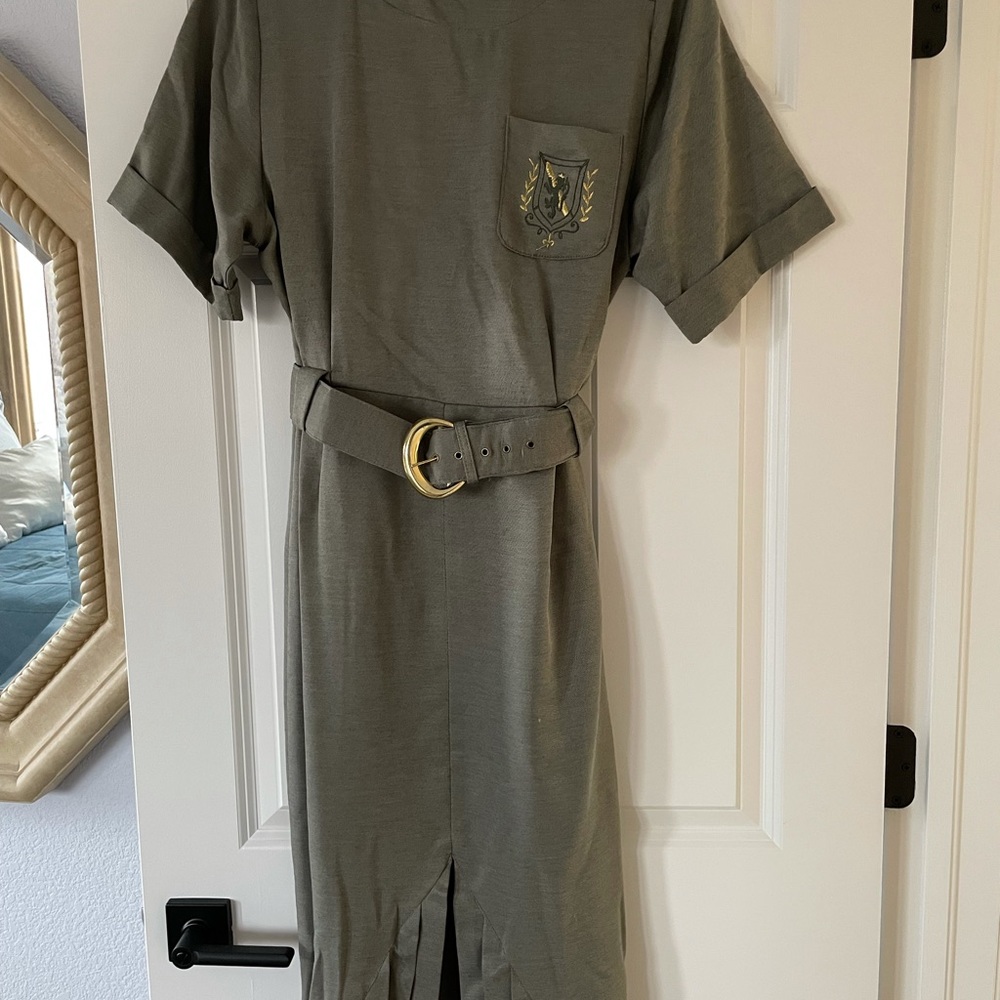 Army Green Dress